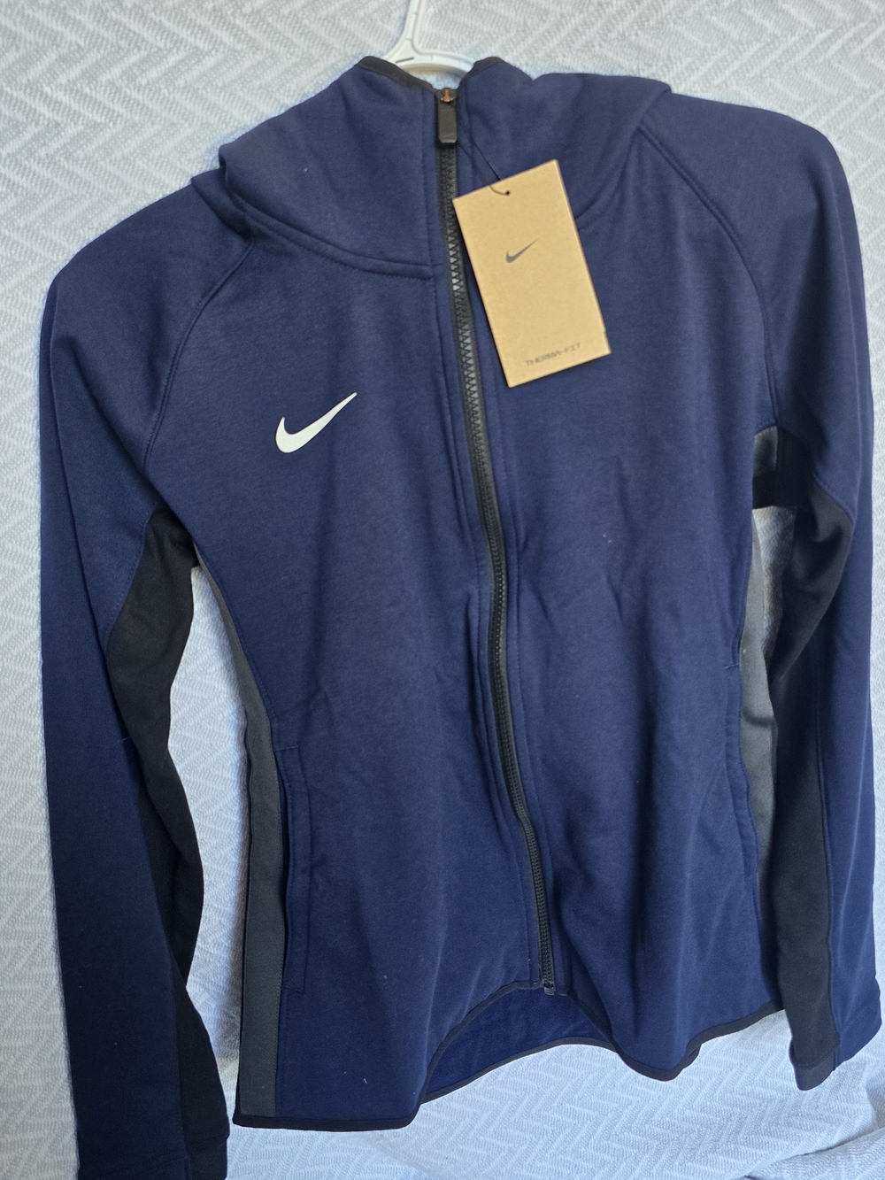 Nike Women's Navy Full-Zip Jacket NWT Size Medium
